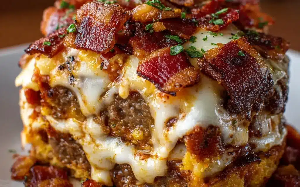 Bacon Pizza Lasagna Burger: Your New Favorite Comfort Classic