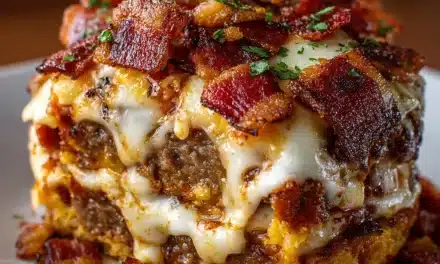 Bacon Pizza Lasagna Burger: Your New Favorite Comfort Classic