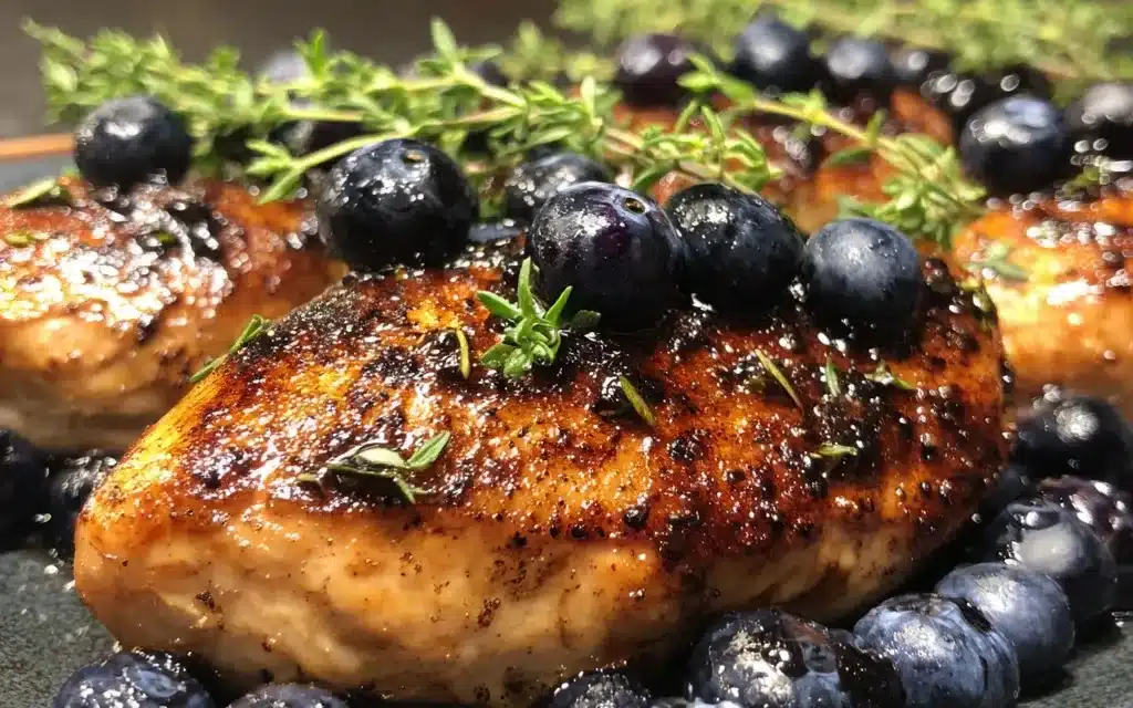 Blueberry Thyme Chicken: A Delightful 30-Minute Meal
