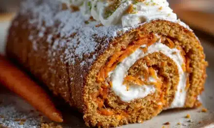 Carrot Cake Roll with Cream Cheese Frosting: A Delightful Indulgence