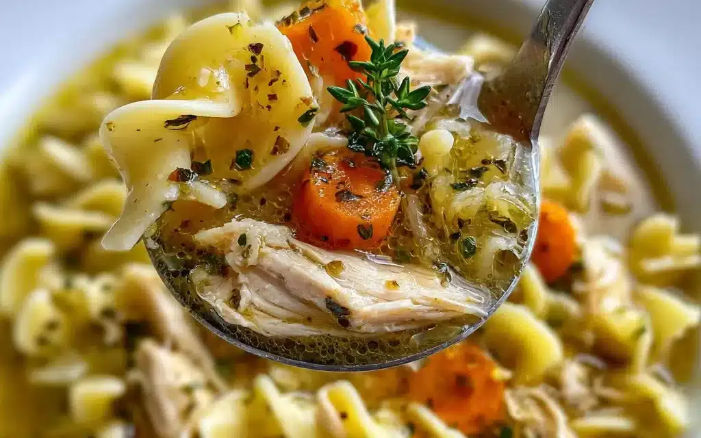 Chicken Noodle Soup: A Comforting Classic Ready in 20 Minutes