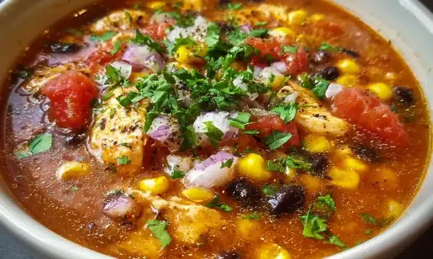 Chicken Taco Soup: A Comforting and Easy-to-Make Classic