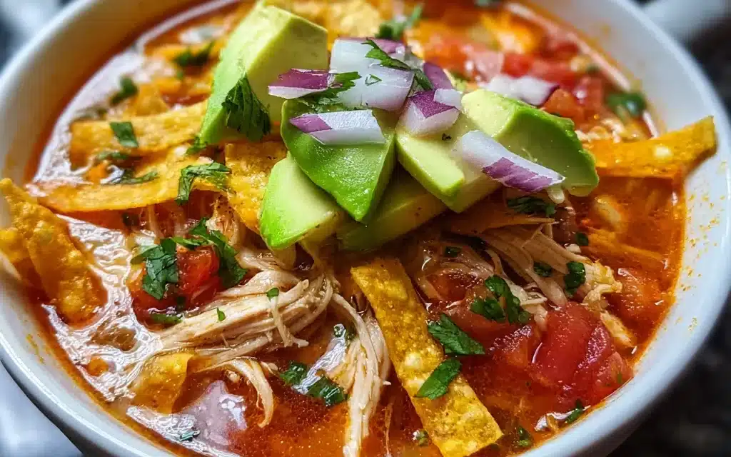 Chicken Tortilla Soup Recipe: A Speedy, Flavor-Packed Classic