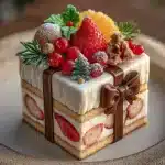Christmas Bento Cake