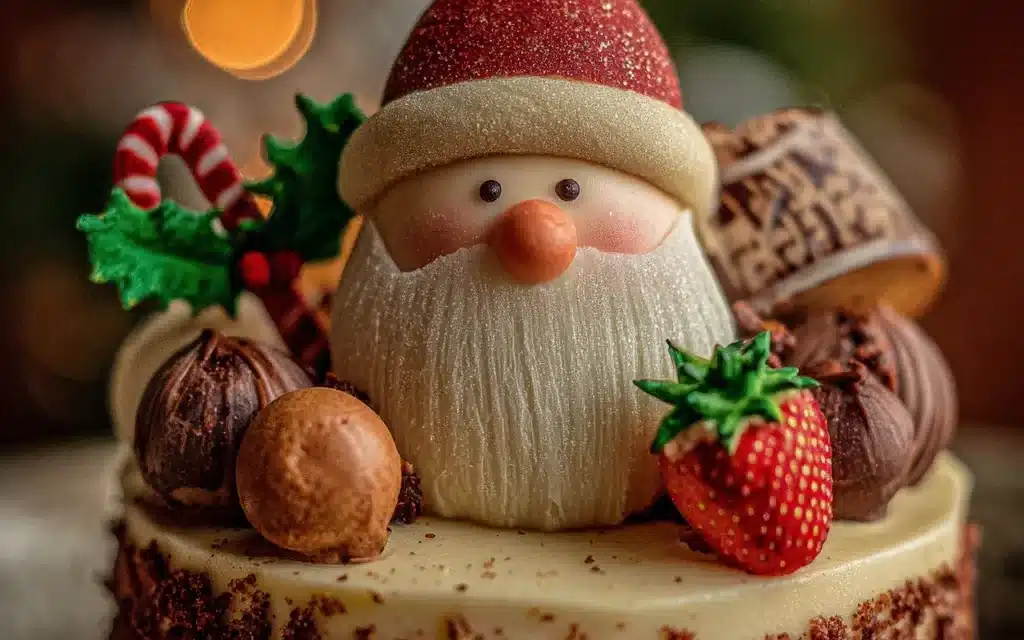 Christmas Cake Topper: A Quick and Festive Treat