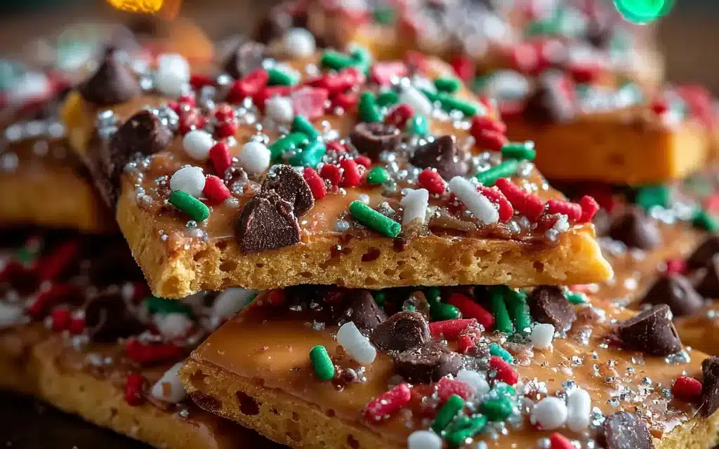 Christmas Cracker Candy: A Quick and Easy Holiday Treat