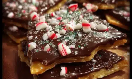 Christmas Cracker Toffee: A Foolproof 5-Minute Festive Treat