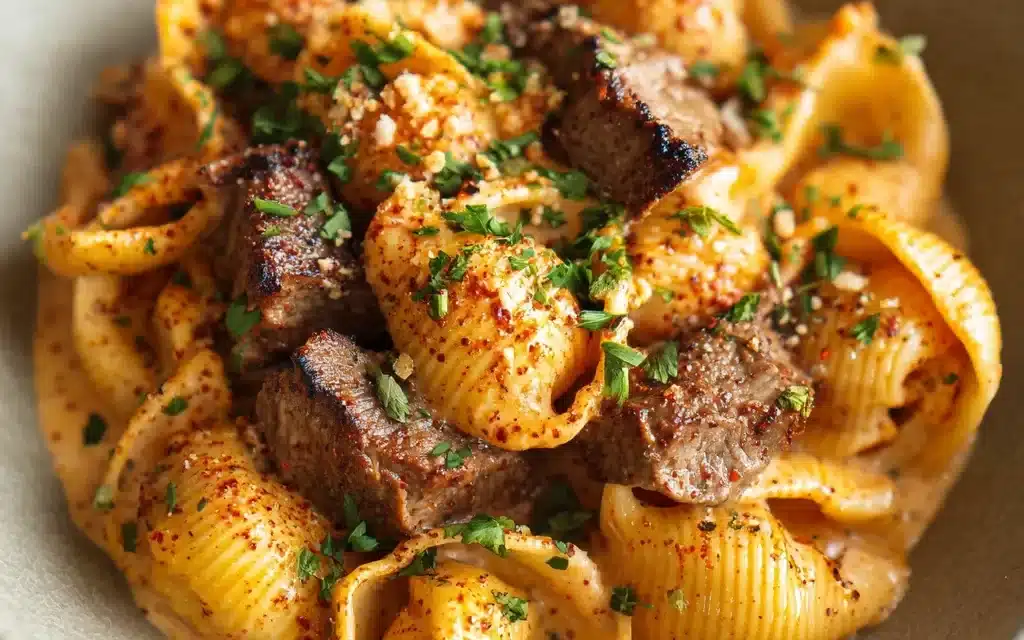 Creamy Paprika Steak Shells – Grandma’s Comforting Classic