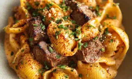 Creamy Paprika Steak Shells – Grandma’s Comforting Classic