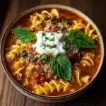 Easy Lasagna Soup