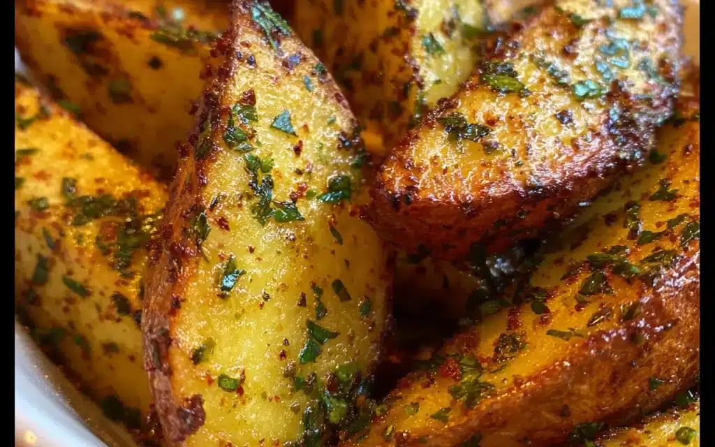 Garlic Butter Cajun Potato Wedges – A Beginner-Friendly Delight
