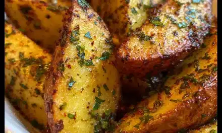 Garlic Butter Cajun Potato Wedges – A Beginner-Friendly Delight