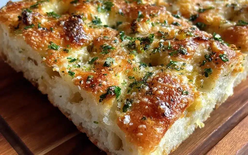 Garlic Parmesan Focaccia – A Delightful Homemade Masterpiece