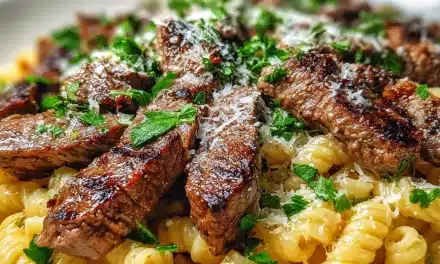 Garlic Steak Pasta – A Delightful Weeknight Meal