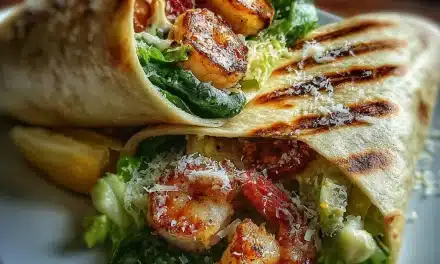 Grilled Shrimp Caesar Wraps: A Quick & Flavor-Packed Delight