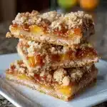 Heavenly Summer Peach Bars