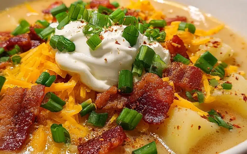 Loaded Baked Potato Soup – A Comforting Classic