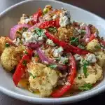 Mediterranean Marinated Cauliflower Salad