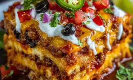 Mexican Lasagna Recipe: A Scrumptious Comfort Classic