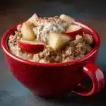 Microwave Apple Crisp