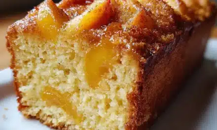 Peach Cobbler Pound Cake: A Comforting Homemade Treat