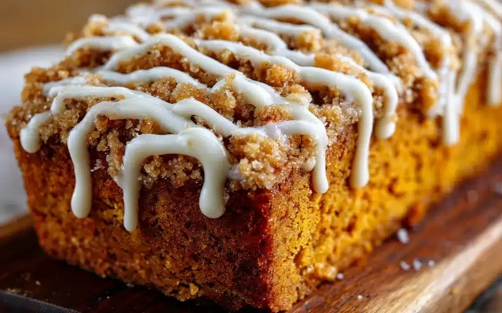 Pumpkin Bread With Streusel Topping – A Cozy Autumn Delight