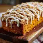 Pumpkin Bread With Streusel Topping