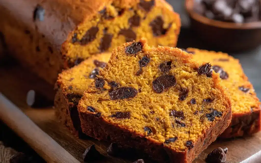 Pumpkin Chocolate Chip Bread: A Mouthwatering 30-Minute Treat