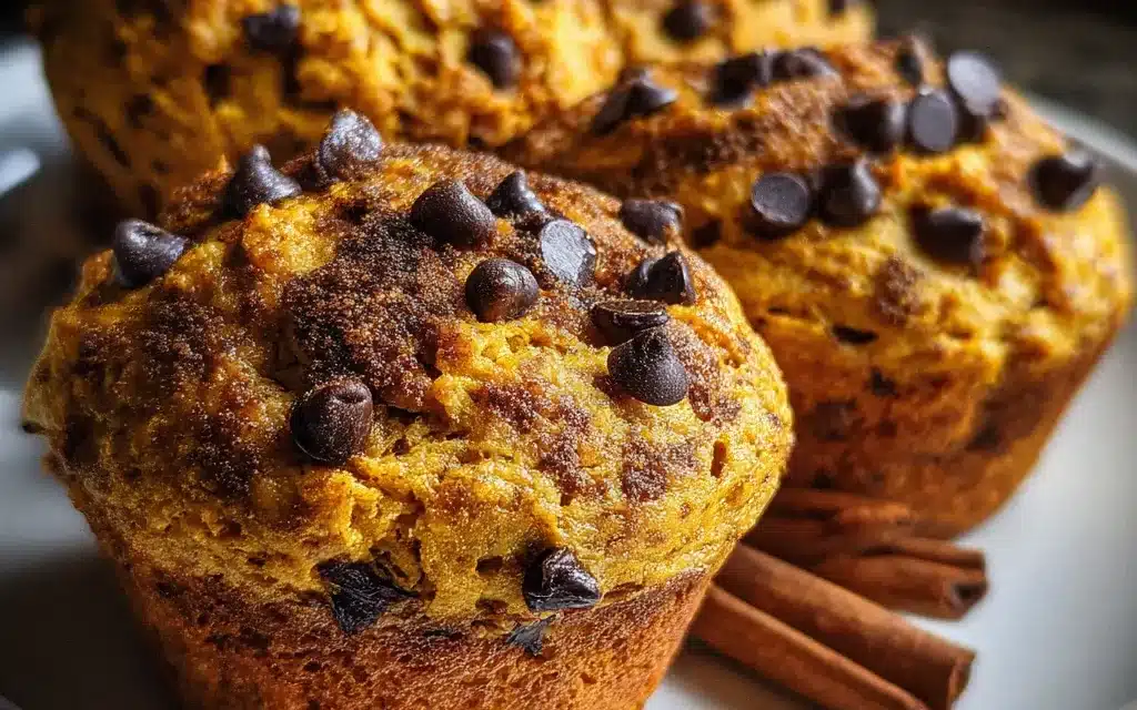 Pumpkin Chocolate Chip Muffins – A Delightful Fall Treat