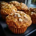 Pumpkin Oatmeal Muffins