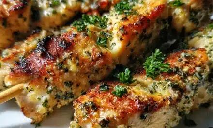 Ranch Garlic Parmesan Chicken Skewers: A Quick and Flavorful Delight