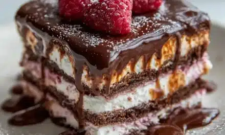 Raspberry Chocolate Lasagna: An Effortless Indulgence
