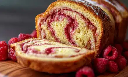 Raspberry Swirl Brioche Loaf: A Comforting Homemade Delight