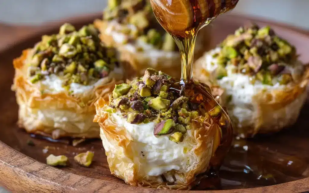 Ricotta Pistachio Honey Bites: A Quick and Comforting Treat