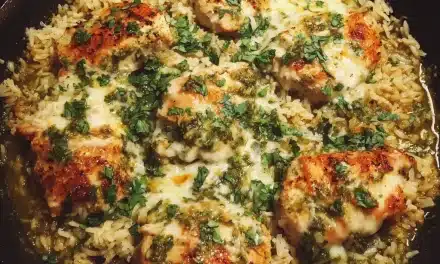 Salsa Verde Chicken & Rice Skillet: A Mouthwatering Weeknight Delight