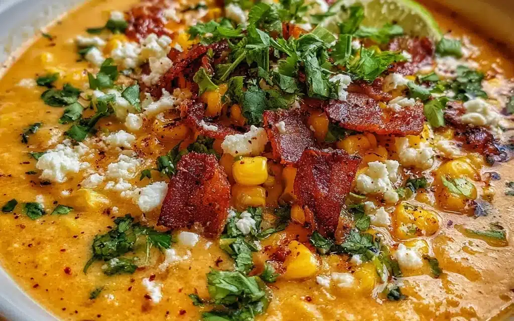 Slow Cooker Mexican Street Corn Soup – A Comforting Classic