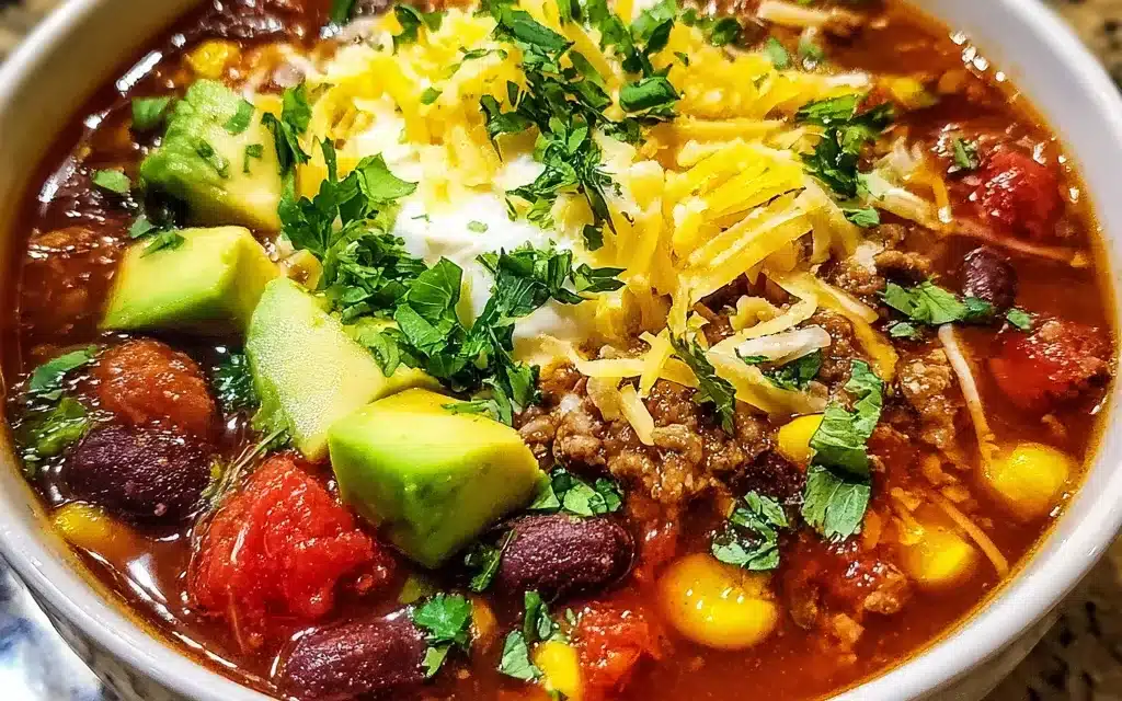Slow Cooker Taco Soup: A Delicious and Easy Weeknight Meal