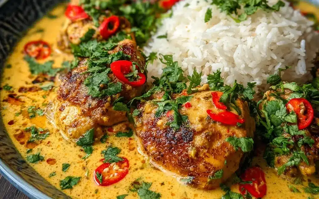 Spicy Brazilian Coconut Chicken: An Incredibly Delicious 30-Minute Meal
