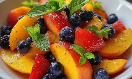 Summer Peach Fruit Salad: A Delicious and Refreshing Delight