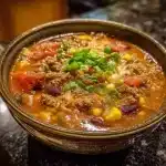 Taco Soup With Ground Beef