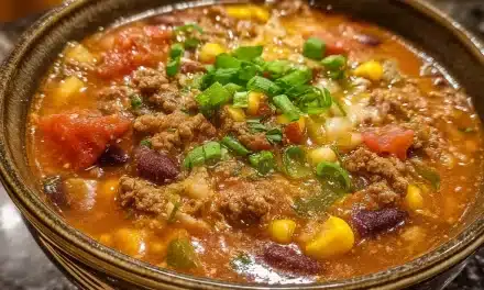 Taco Soup With Ground Beef: A Deliciously Easy Weeknight Meal