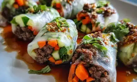 Thai Basil Beef Rolls: A Flavorful Family-Style Feast