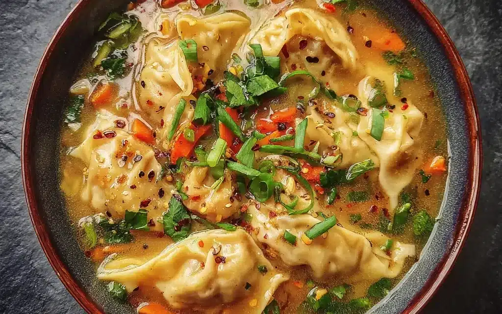 Thai Potsticker Soup – A Comforting 30-Minute Delight