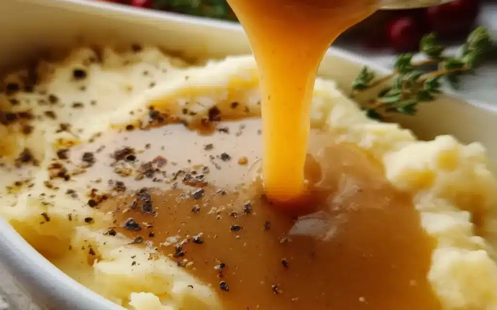 Thanksgiving Gravy: A Heavenly, Express Holiday Topping
