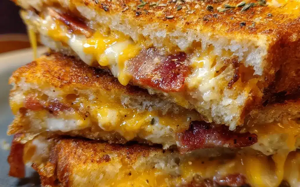 Triple Cheese Bacon Melt – A Delightful Comfort Classic