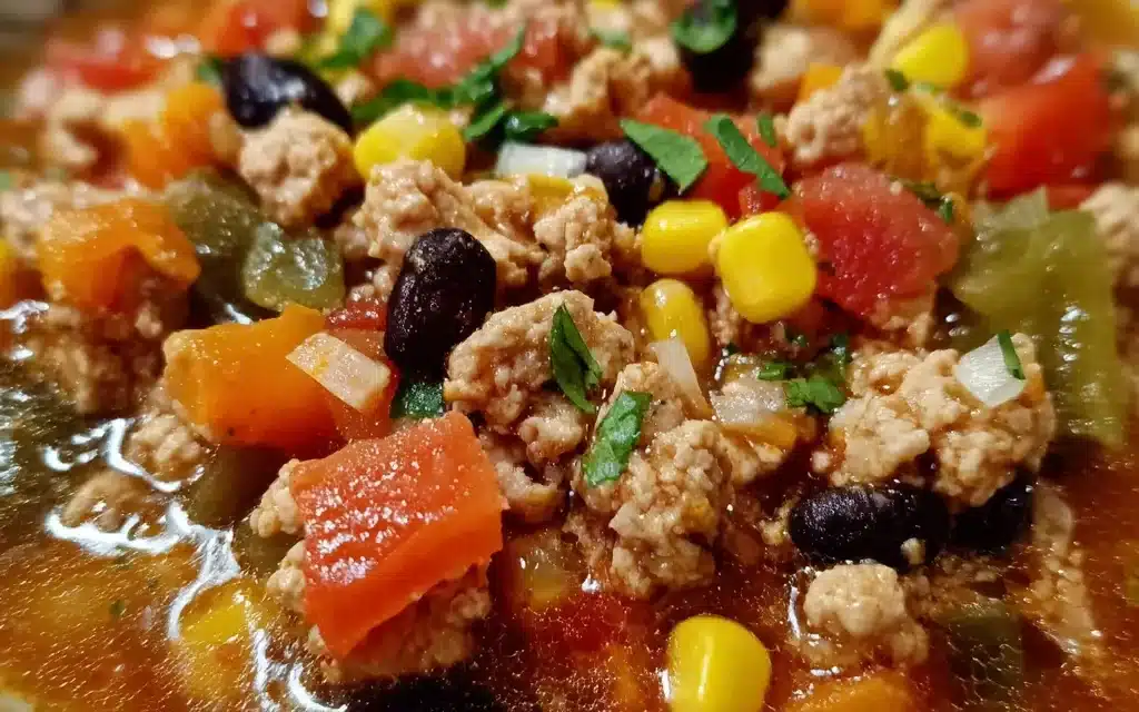 Turkey Taco Soup: A Deliciously Easy and Comforting Meal