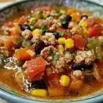 Turkey Taco Soup