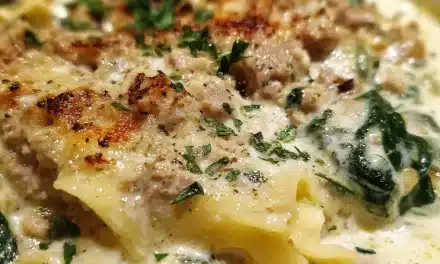 Unbelievably Simple White Lasagna Soup