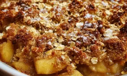 Apple Crisp Recipe With Oats: A Comforting Dessert Classic