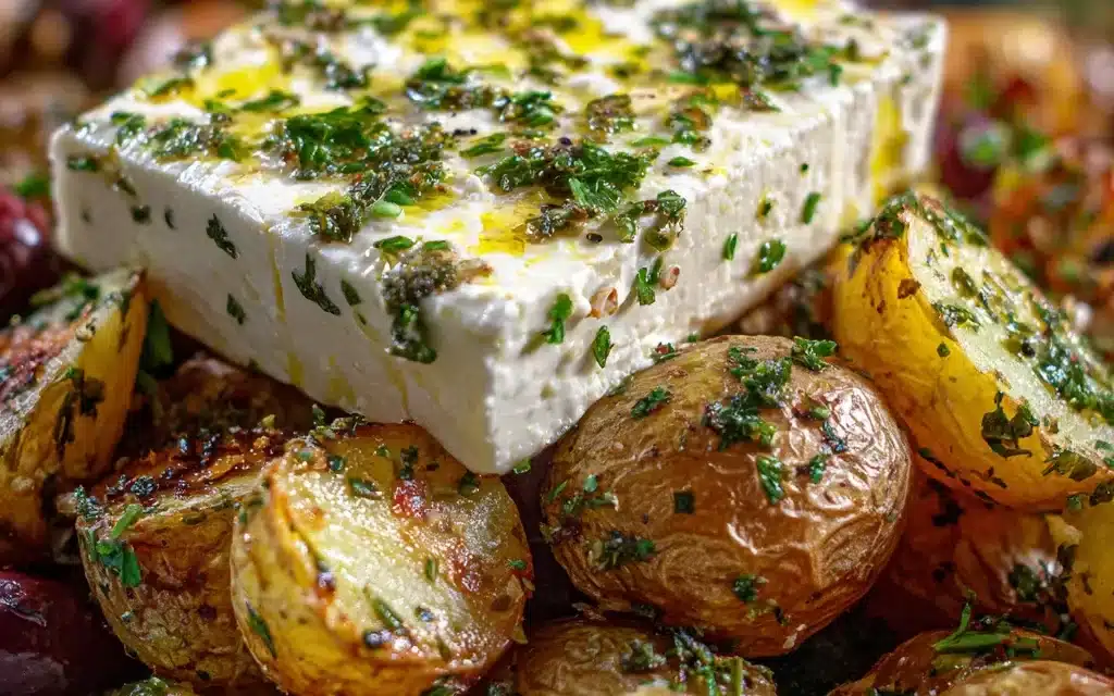 Baked Feta Potatoes: A Mouthwatering 30-Minute Side Dish